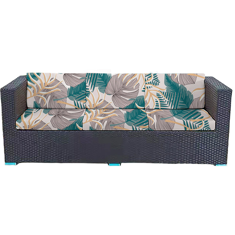 Kissenbezug mit botanischem Druck für Sofa