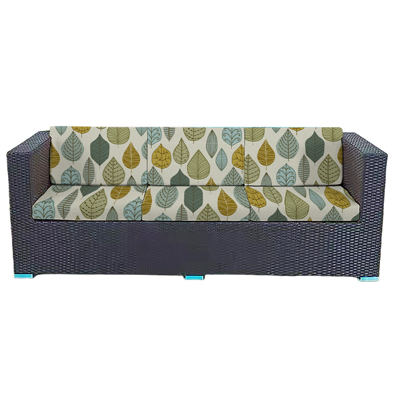 Kissenbezug mit botanischem Druck für Sofa