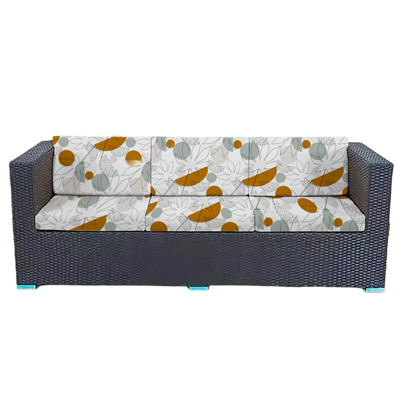 Kissenbezug mit botanischem Druck für Sofa