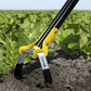 🧰🛠️30-61 Inch Black Adjustable Weeding Loop Stirrup Hoe