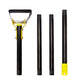 🧰🛠️30-61 Inch Black Adjustable Weeding Loop Stirrup Hoe