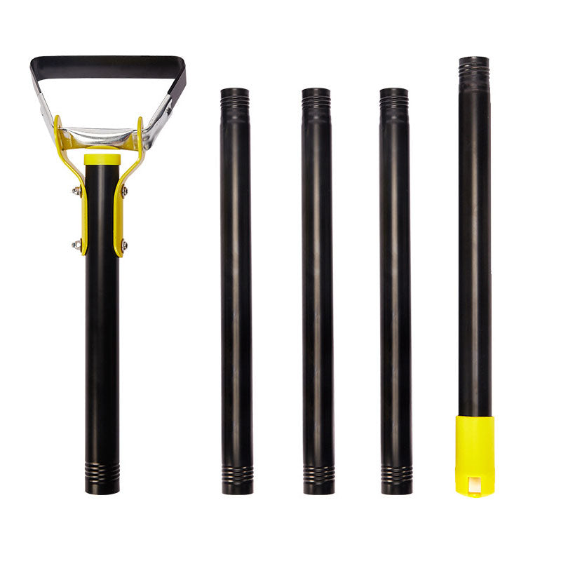 🧰🛠️30-61 Inch Black Adjustable Weeding Loop Stirrup Hoe