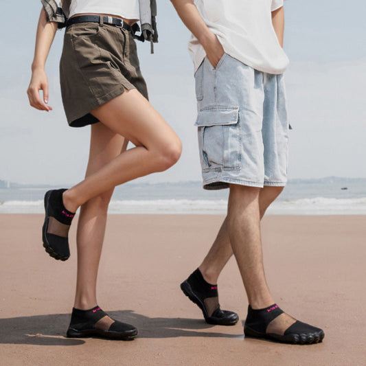 👟 SOMMER-SCHNÄPPCHEN: 50% RABATT! 🏖️ Atmungsaktive Anti-Rutsch Strandschuhe – Slip-On, Gummisohle & Für Wasser & Strand 💦