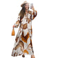 🌞Women’s Floral V-Neck Maxi Dress