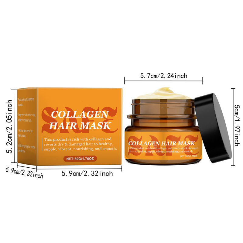⏳Begrenzte Zeit 50% Rabatt⏰💖Kollagen-Haarmaske für trockenes und strapaziertes Haar