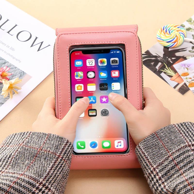 🔥Heißer Verkauf 50 % Rabatt –🎁Touchscreen-Handy-Messenger-Tasche für Damen🤩