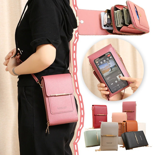 🔥Heißer Verkauf 50 % Rabatt –🎁Touchscreen-Handy-Messenger-Tasche für Damen🤩