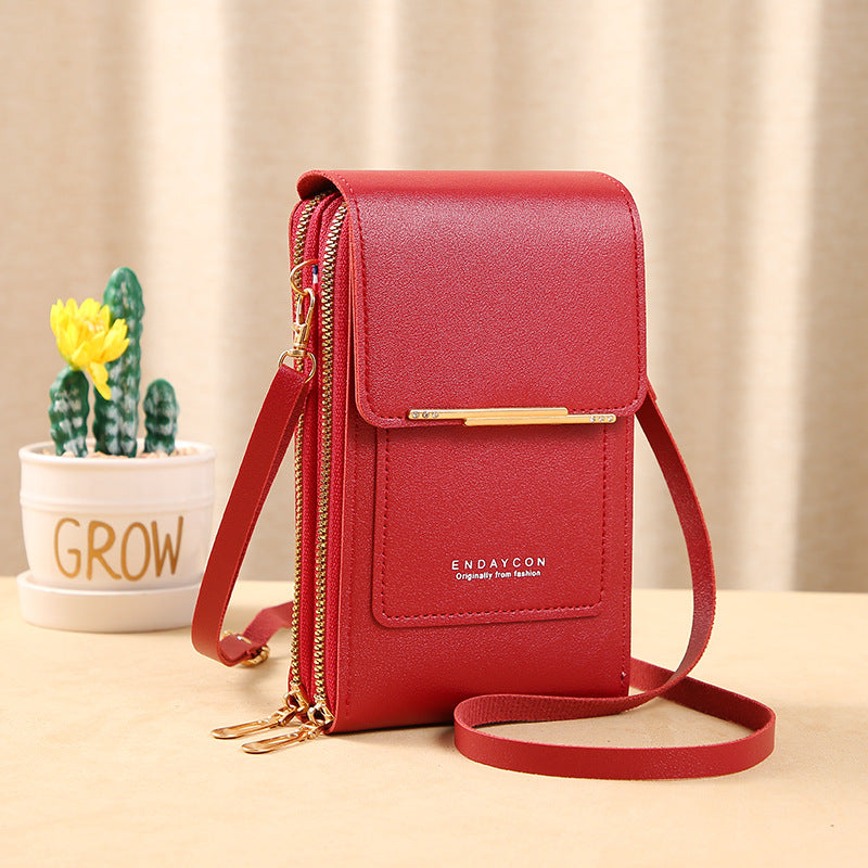 🔥Heißer Verkauf 50 % Rabatt –🎁Touchscreen-Handy-Messenger-Tasche für Damen🤩