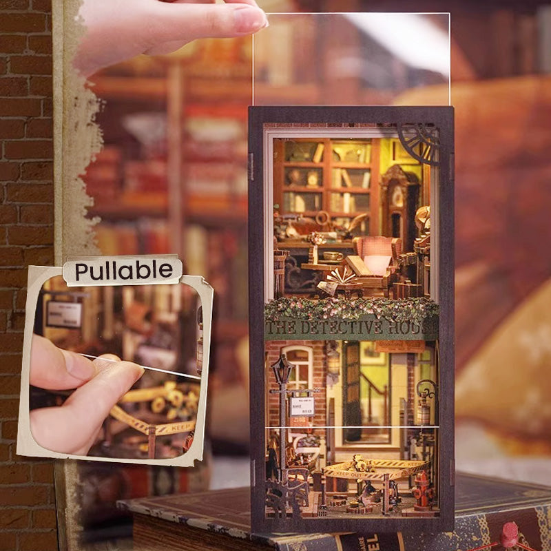 Geschenkauswahl – DIY-Bücherecke-Set 3D-Holzpuzzle