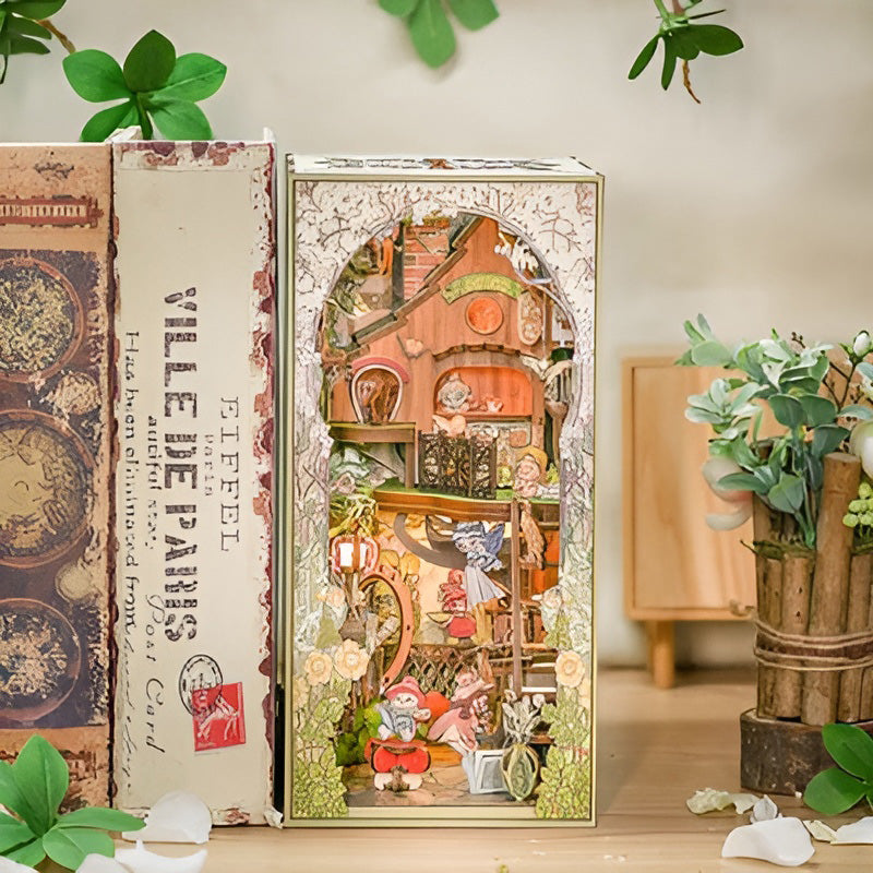 Geschenkauswahl – DIY-Bücherecke-Set 3D-Holzpuzzle