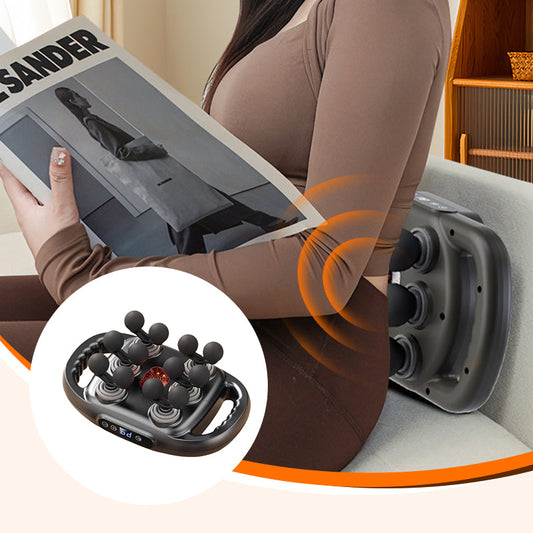 🔥Heiß verkauft🔥Multifunktionale, automatische Massagepistole mit 12 Köpfen