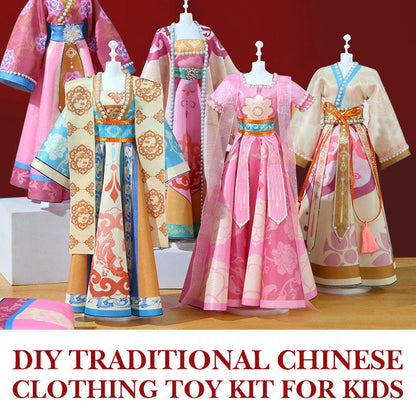 DIY-Spielset „Traditionelle chinesische Kleidung“ für Kinder
