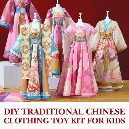 DIY-Spielset „Traditionelle chinesische Kleidung“ für Kinder