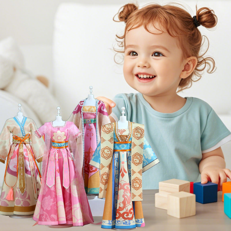 DIY-Spielset „Traditionelle chinesische Kleidung“ für Kinder