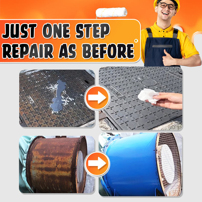 🎨 KAUFE 2, ERHALTE 1 GRATIS! ⏳ Rostfreie Metallfarbe – Korrosionsschutz, deckend & langlebig – perfekt für Metalltüren, Geländer, Fahrzeuge und Außenbereich 🔧
