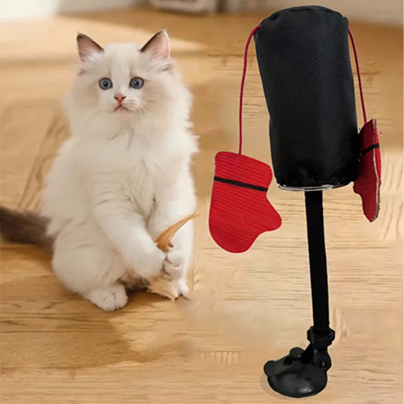 ⏳Begrenzte Zeit 50% Rabatt💥Interaktives Katzen-Boxsack-Spielzeug