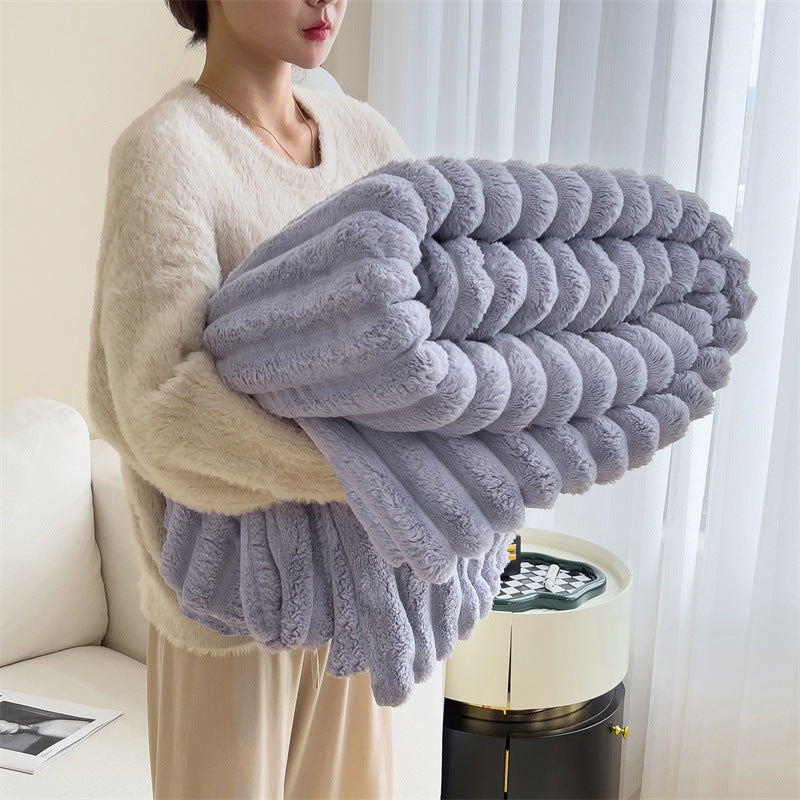 🍂Herbst-Sale – 60 % Rabatt!🛏️Dicke Plüschdecke mit Kaninchenmotiv und Milchvelours-Bezug🫧Kuscheln Sie sich in ultimativen Komfort