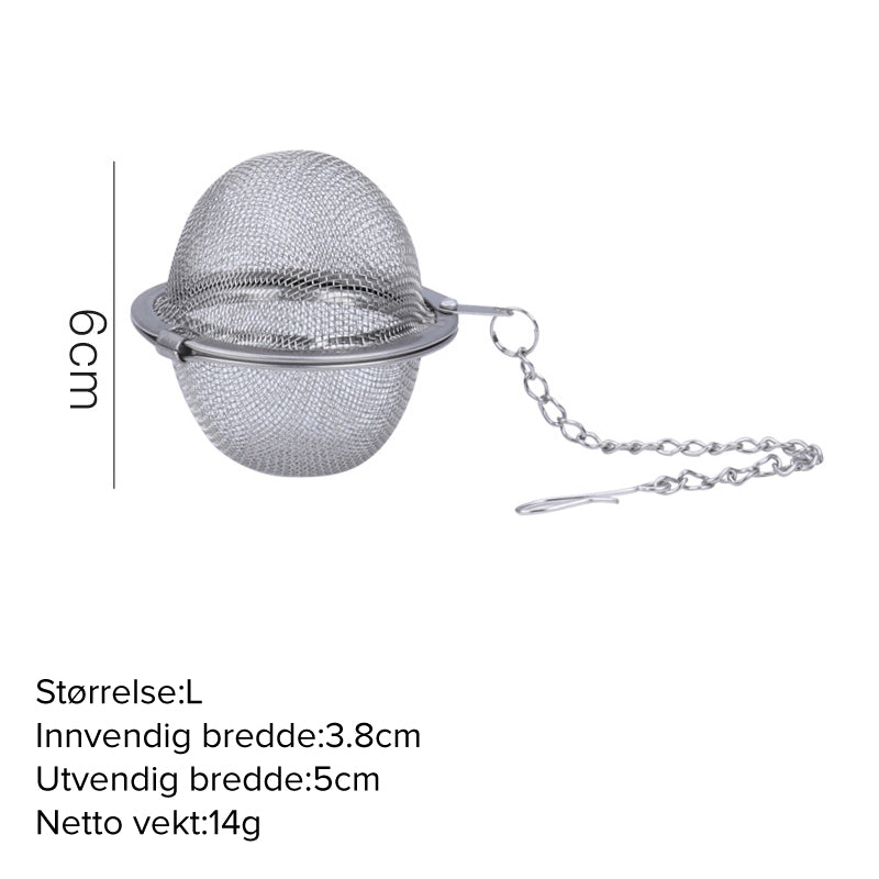 ⏳🔥NUR FÜR KURZE ZEIT 50 % RABATT! ⏰ Gewürz- und Teesieb aus Edelstahl 304 (3 STÜCK)