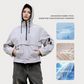 🔥LETZTER TAG DES AUSVERKAUFS – 49 % RABATT🎁Lässige Softshelljacke mit Kapuze