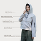 🔥LETZTER TAG DES AUSVERKAUFS – 49 % RABATT🎁Lässige Softshelljacke mit Kapuze