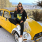 🍋Stylischer Zweiteiler: bedruckter Hoodie und Hose