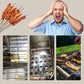 Grill-Reiniger 500ml Spray – Aktiv-Schaum BBQ-Reiniger für Rost, Grill, Gasdüsen, Edelstahl, Emaille