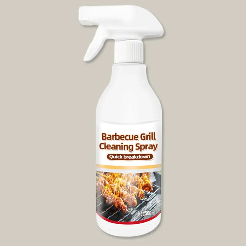 Grill-Reiniger 500ml Spray – Aktiv-Schaum BBQ-Reiniger für Rost, Grill, Gasdüsen, Edelstahl, Emaille