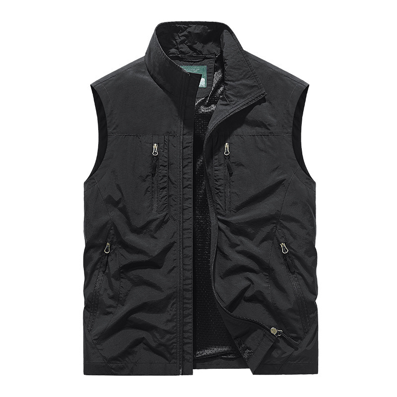 ⏰Zeitlich begrenzter Verkauf – 50 % RABATT🔥🧥 Herren Oversized Ärmellose Westenjacke mit Taschen