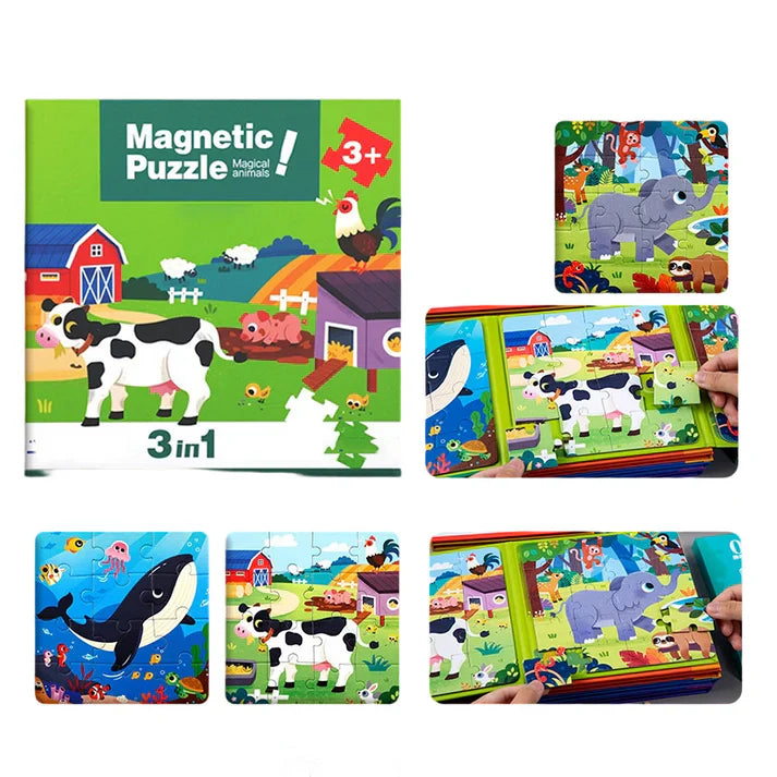 Magnetpuzzles für Kinder🎉 Perfekt für kleine Entdecker. 🌈✨