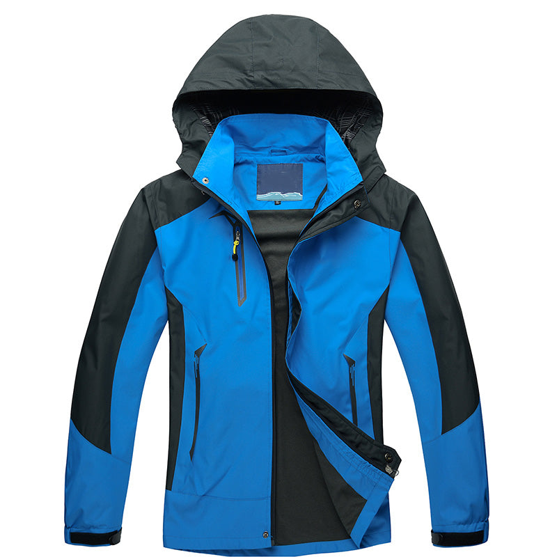 Herren-Performance-Outdoor-Jacke – Winddicht, wasserdicht & atmungsaktiv🔥