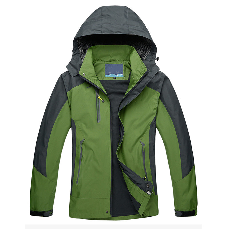 Herren-Performance-Outdoor-Jacke – Winddicht, wasserdicht & atmungsaktiv🔥