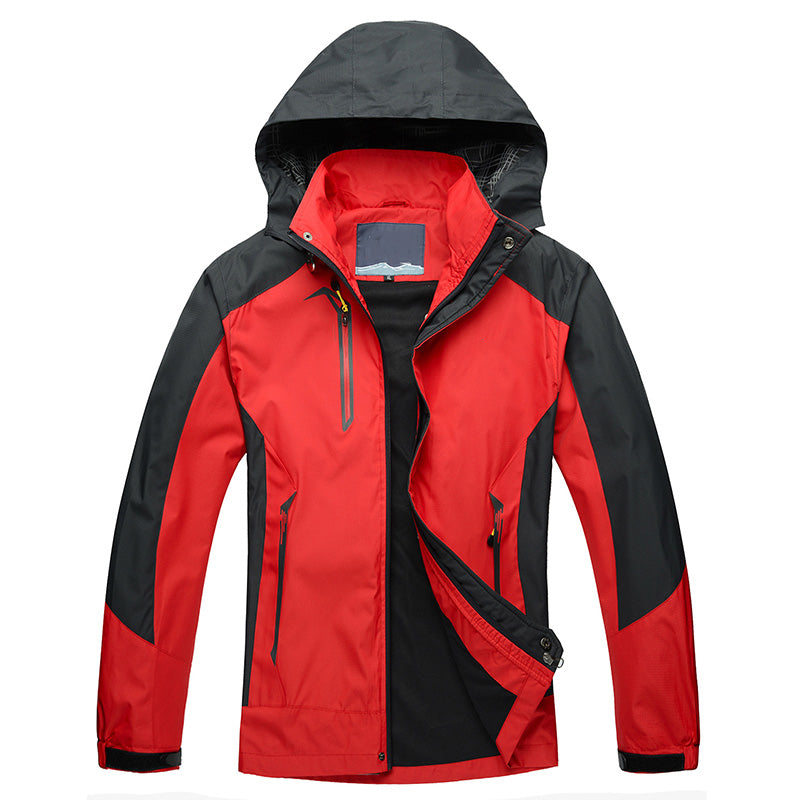 Herren-Performance-Outdoor-Jacke – Winddicht, wasserdicht & atmungsaktiv🔥