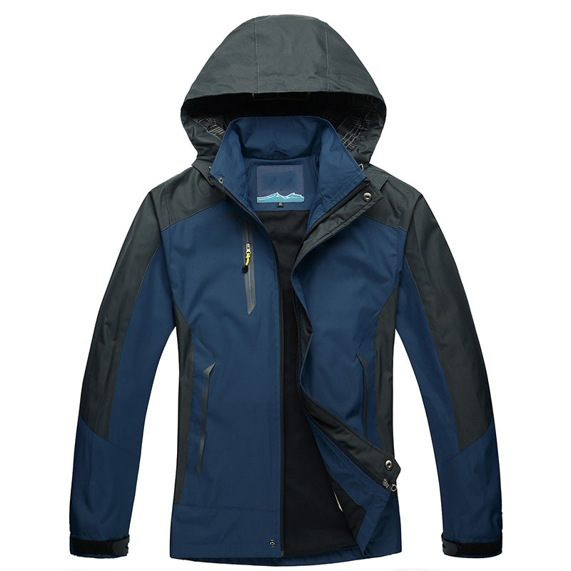 Herren-Performance-Outdoor-Jacke – Winddicht, wasserdicht & atmungsaktiv🔥