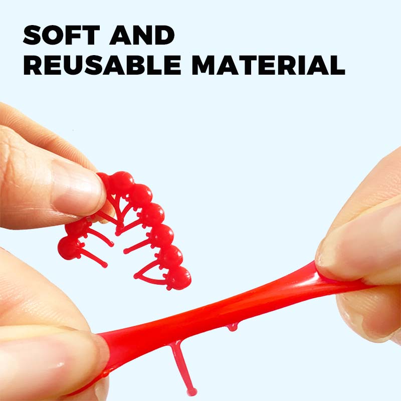 Weicher schwimmender Wurmköder zum Angel