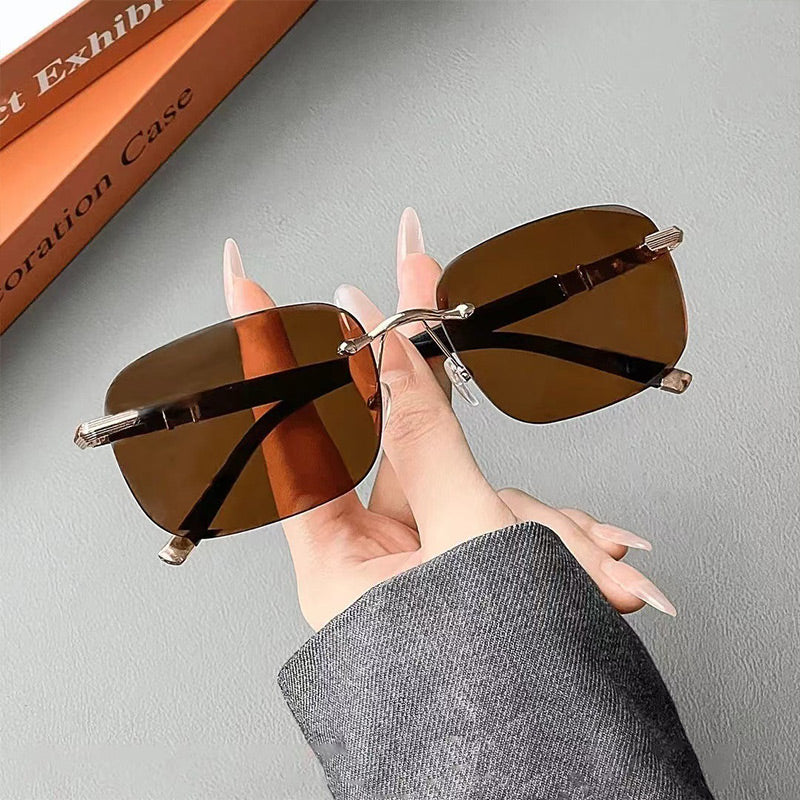 Hochauflösende randlose Schutz-Sonnenbrille