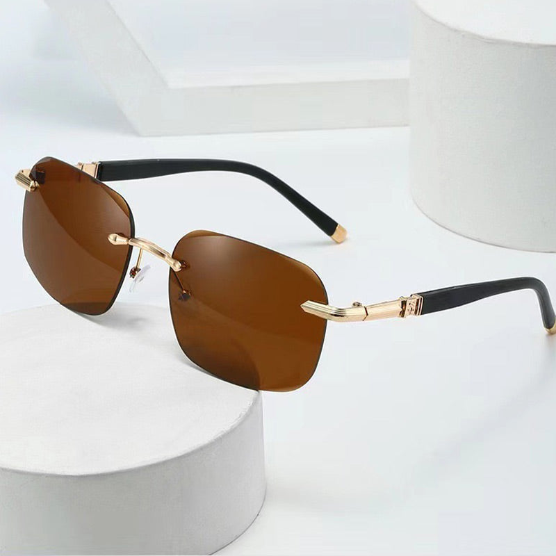 Hochauflösende randlose Schutz-Sonnenbrille