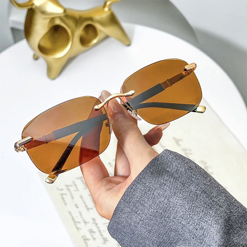 Hochauflösende randlose Schutz-Sonnenbrille
