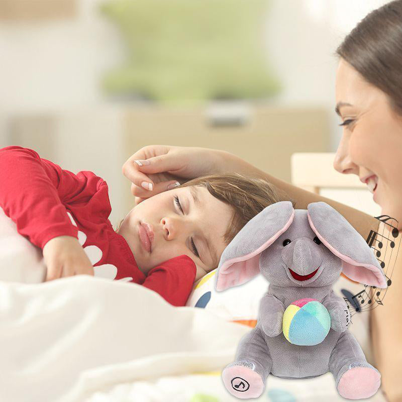 Süße Plüsch-Elefant-Puppe zum Versteckspielen📢 Riesen-Angebote!⏰⏰