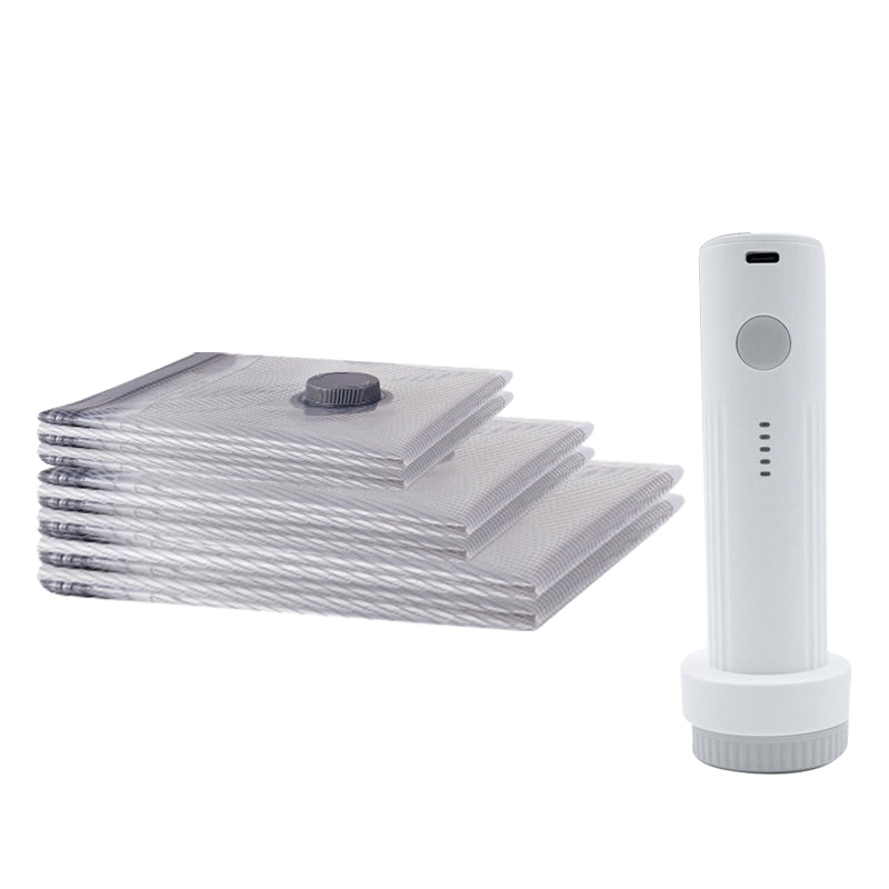 🧳 【 Limitiertes Angebot – 50% Rabatt!】✨ Reise-Vakuumbeutel-Set mit Pumpe – Platzsparend, Robust & Perfekt Für Mehr Stauraum Auf Reisen 🔋