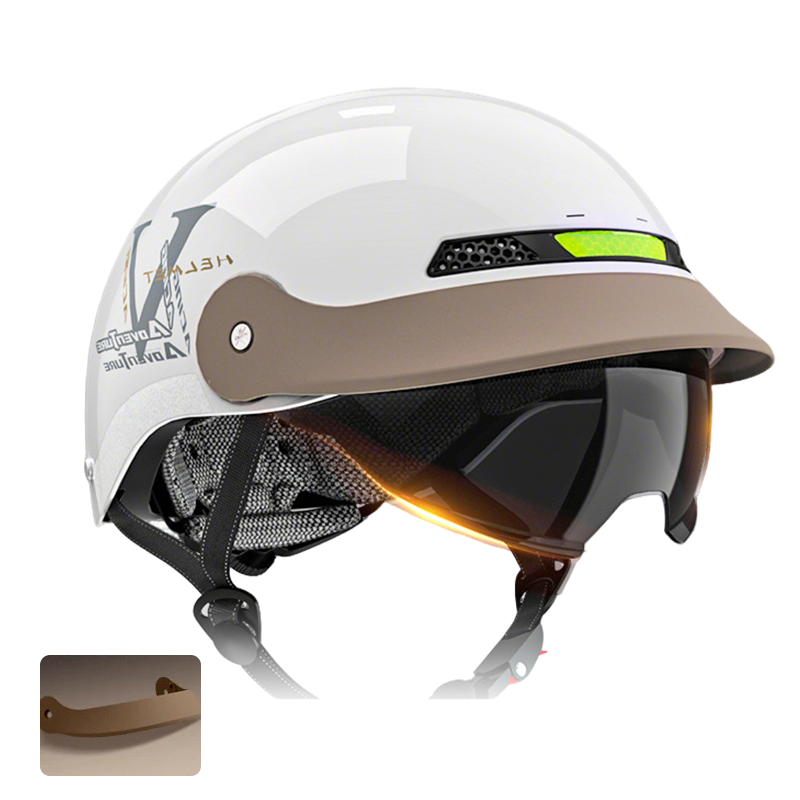 🛡️Atmungsaktiver, leichter und stoßfester Motorradhelm🏍️50 % Rabatt💥💥💥
