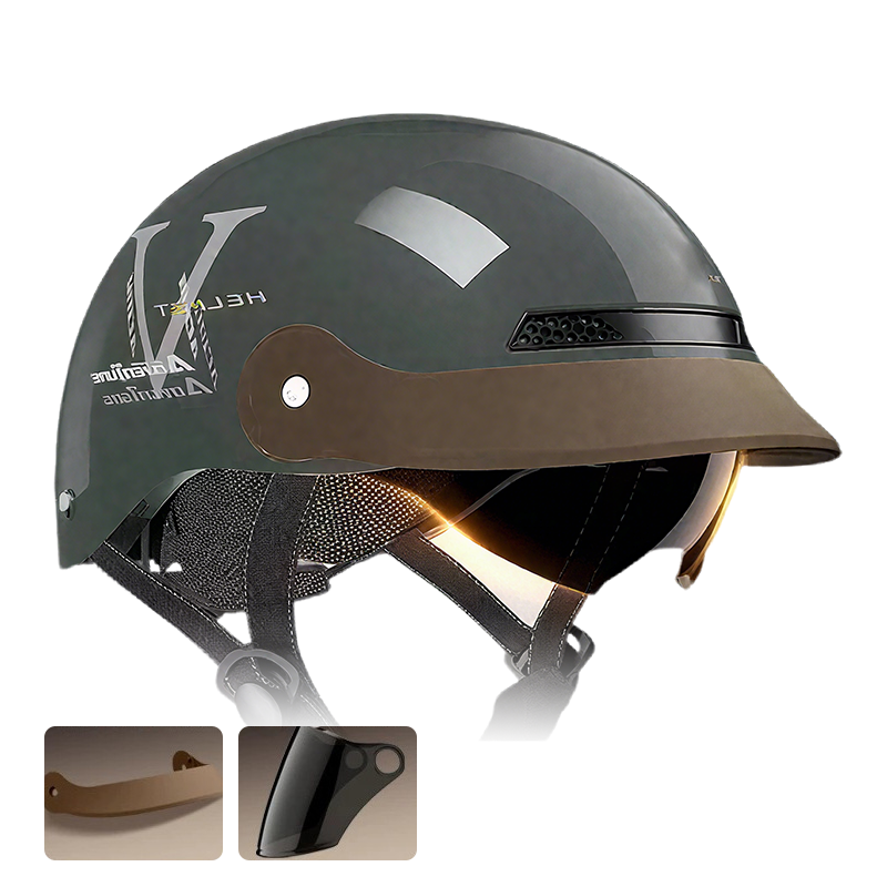 🛡️Atmungsaktiver, leichter und stoßfester Motorradhelm🏍️50 % Rabatt💥💥💥