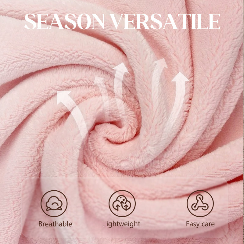 Damen Fleece Morgenmantel – Warmer Winter Bademantel mit Langarm, Französischer Vintage-Stil, Flauschiger Hausmantel für Zuhause