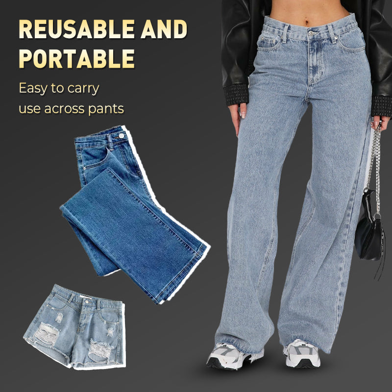 🔝 Größenvergrößerungsknopf mit Metallfeder für Jeans 🔩👖