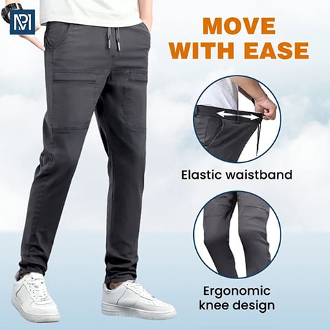 🔥Letzter Tag im Angebot: 65 % Rabatt!🔥MultiPants – Strapazierfähige Cargohose mit hohem Stretchanteil und vielen Taschen.