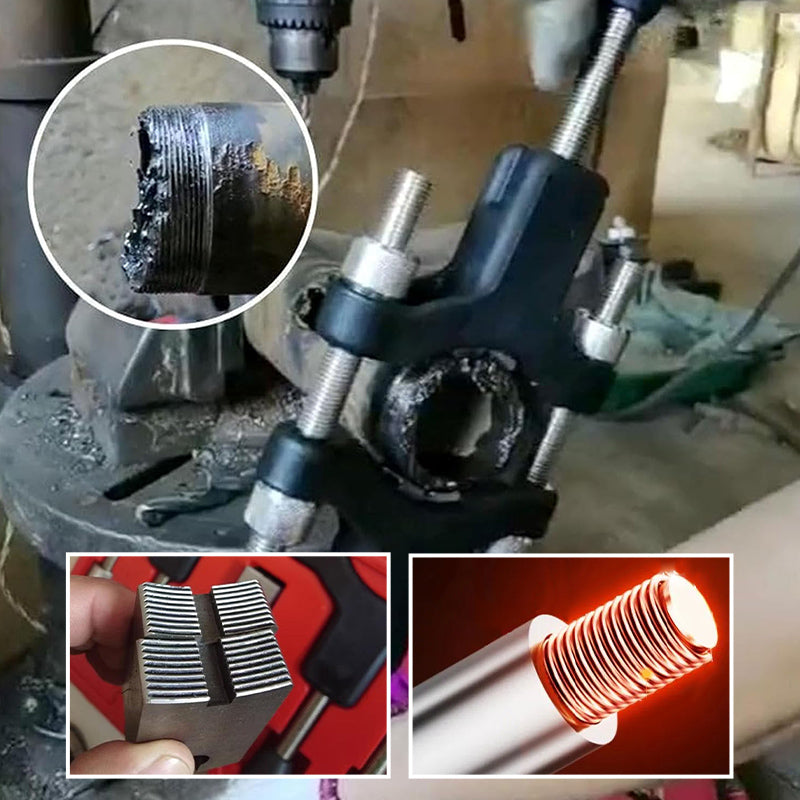 💥 Integriertes Reparaturwerkzeug-Set für Halbwellenhülsen-Gewinde