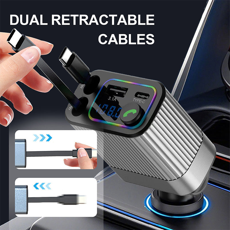 2-in-1 Ladegerät & Auto-Bluetooth-Player 🚗💡🔋