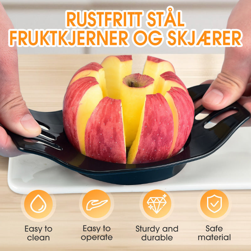 🔥Obstentkerner und -schneider aus Edelstahl