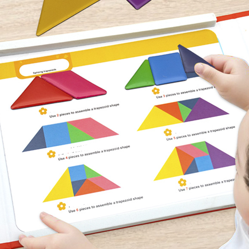 Magnetisches Tangram-Puzzle-Set für Kinder