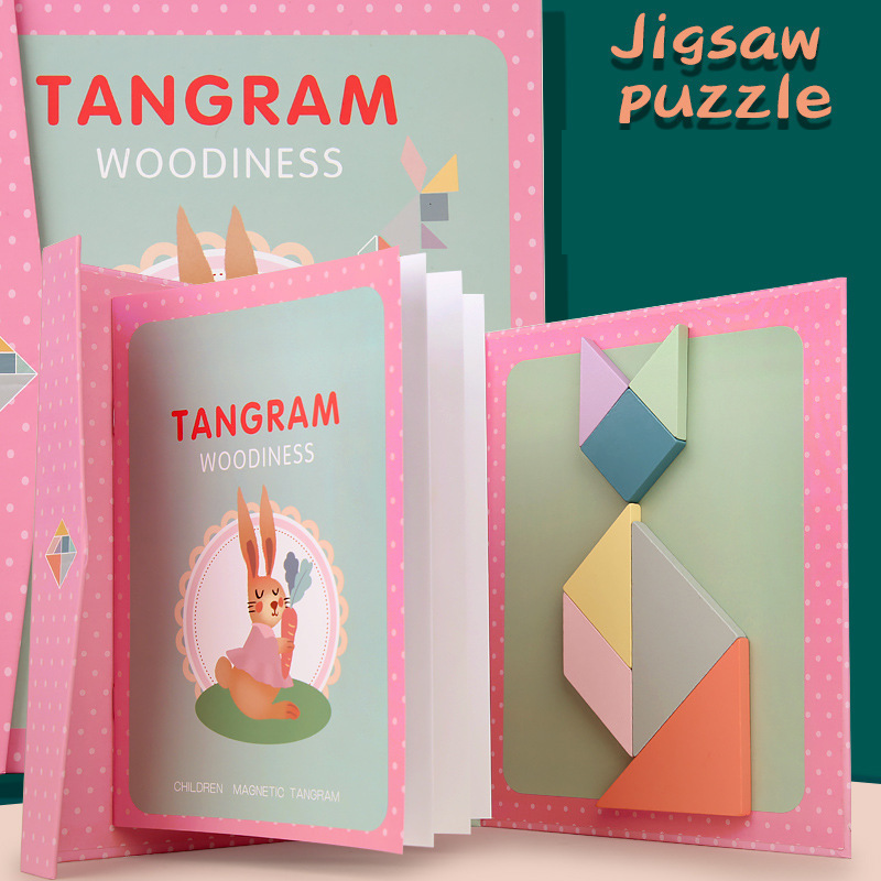 Magnetisches Tangram-Puzzle-Set für Kinder