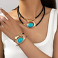 Vintage Boho Halskette & Armband Set